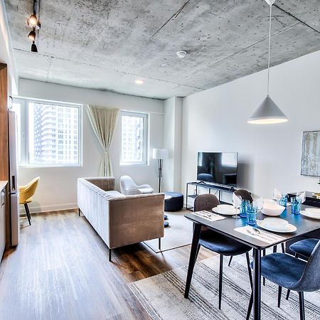 2Br+Gym For Vip Corporate & Students Downtown Mtl Leilighet Montréal Eksteriør bilde