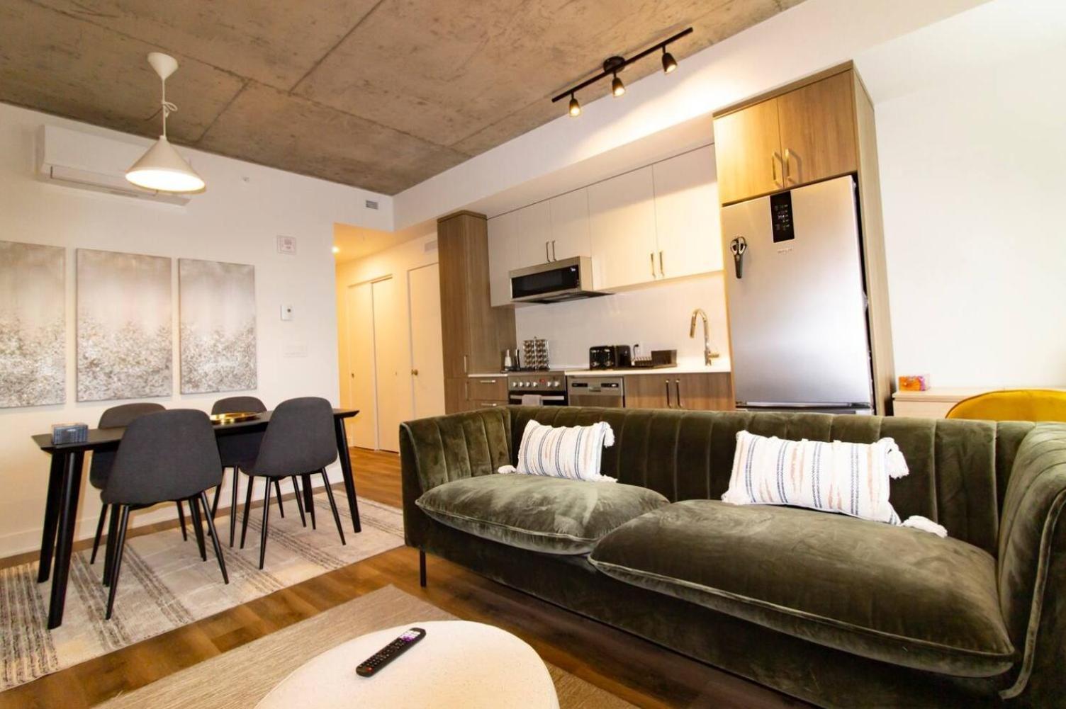 2Br+Gym For Vip Corporate & Students Downtown Mtl Leilighet Montréal Eksteriør bilde