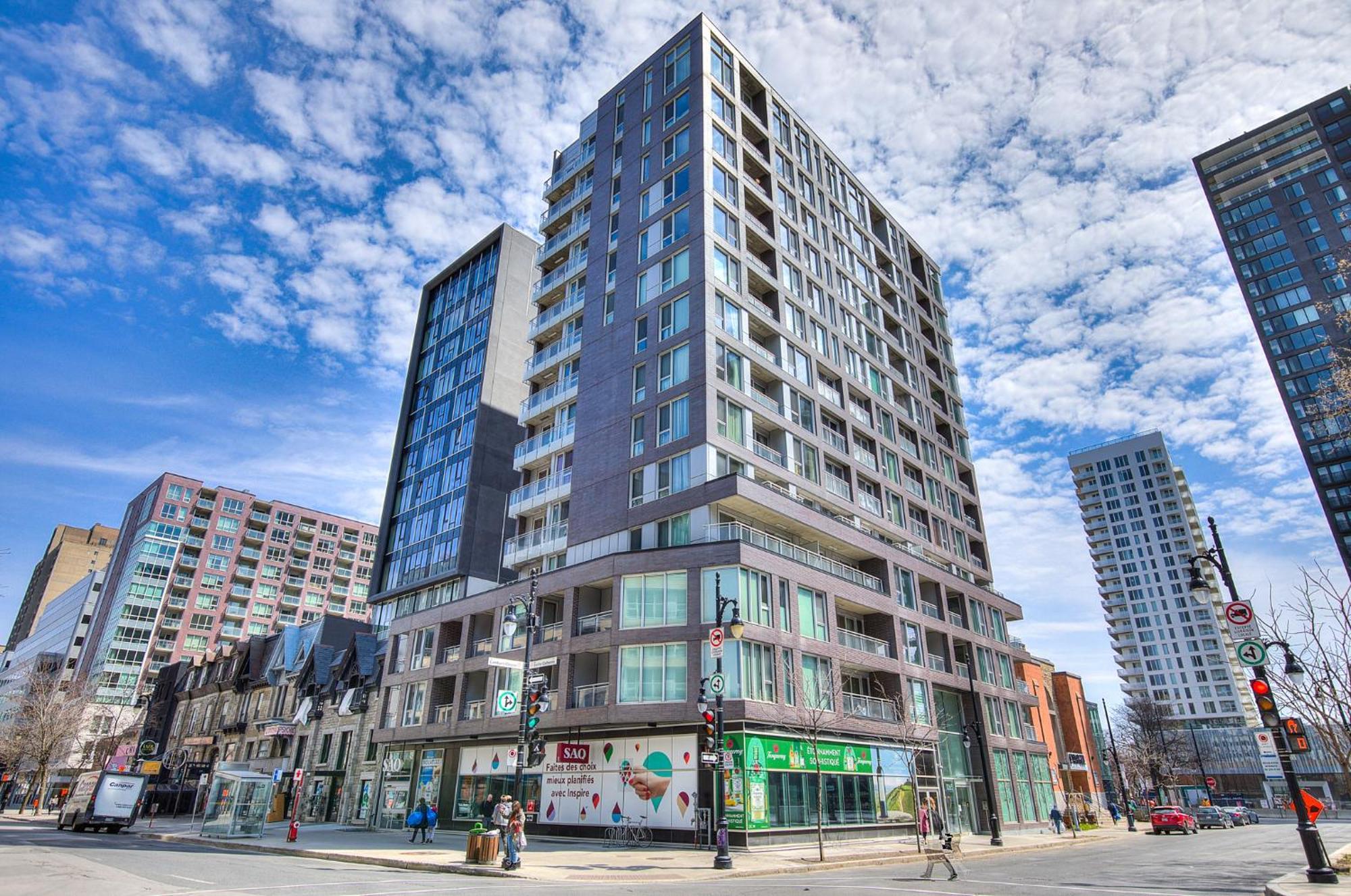 2Br+Gym For Vip Corporate & Students Downtown Mtl Leilighet Montréal Eksteriør bilde