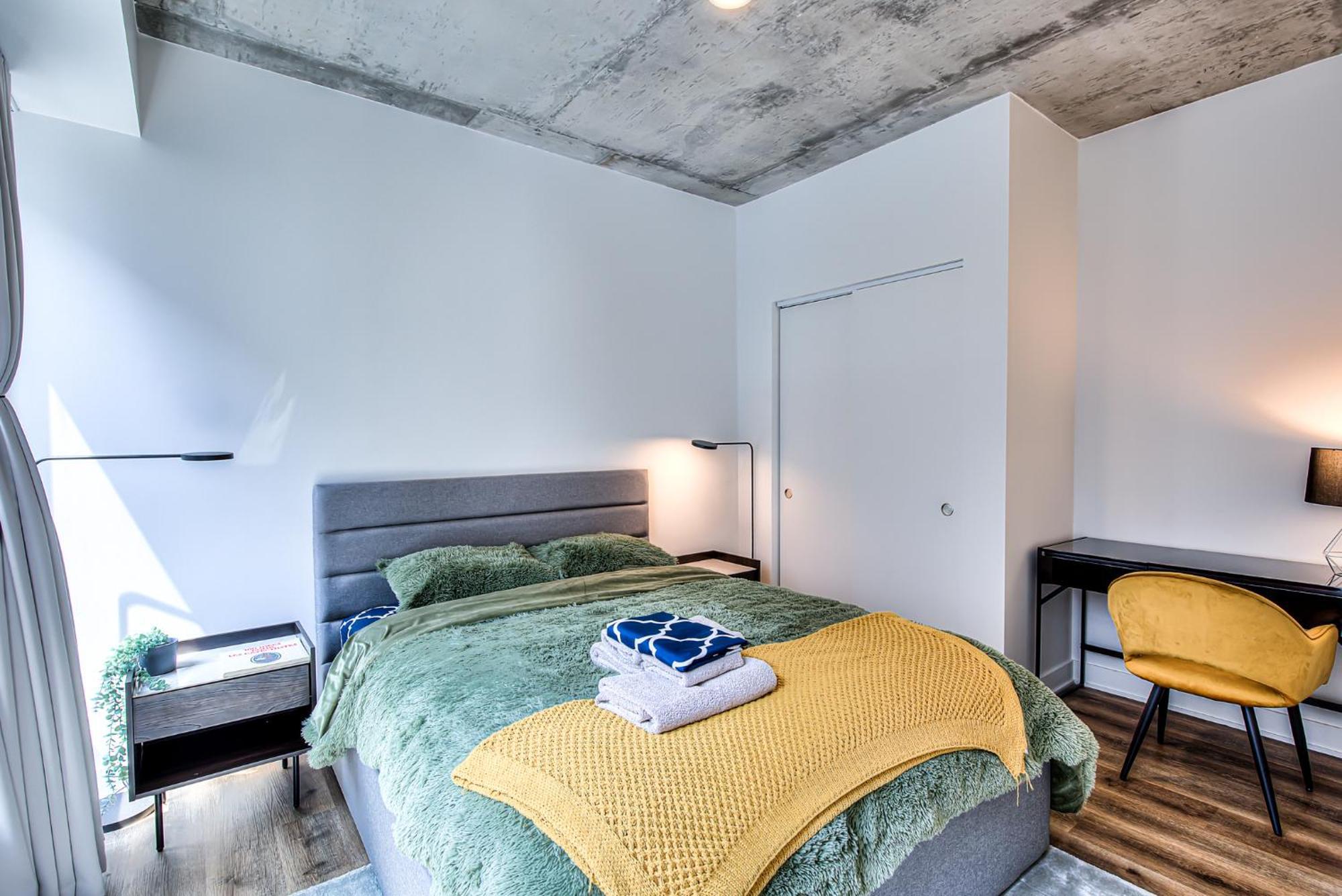 2Br+Gym For Vip Corporate & Students Downtown Mtl Leilighet Montréal Eksteriør bilde