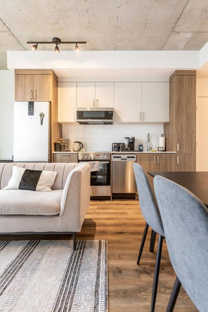 2Br+Gym For Vip Corporate & Students Downtown Mtl Leilighet Montréal Eksteriør bilde